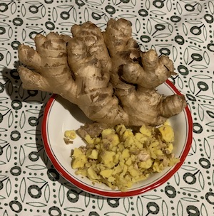 Morning Blaster Immunity Tea ingredient:  ginger