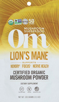 Morning Blaster Immunity Tea ingredient: Om Lions Mane