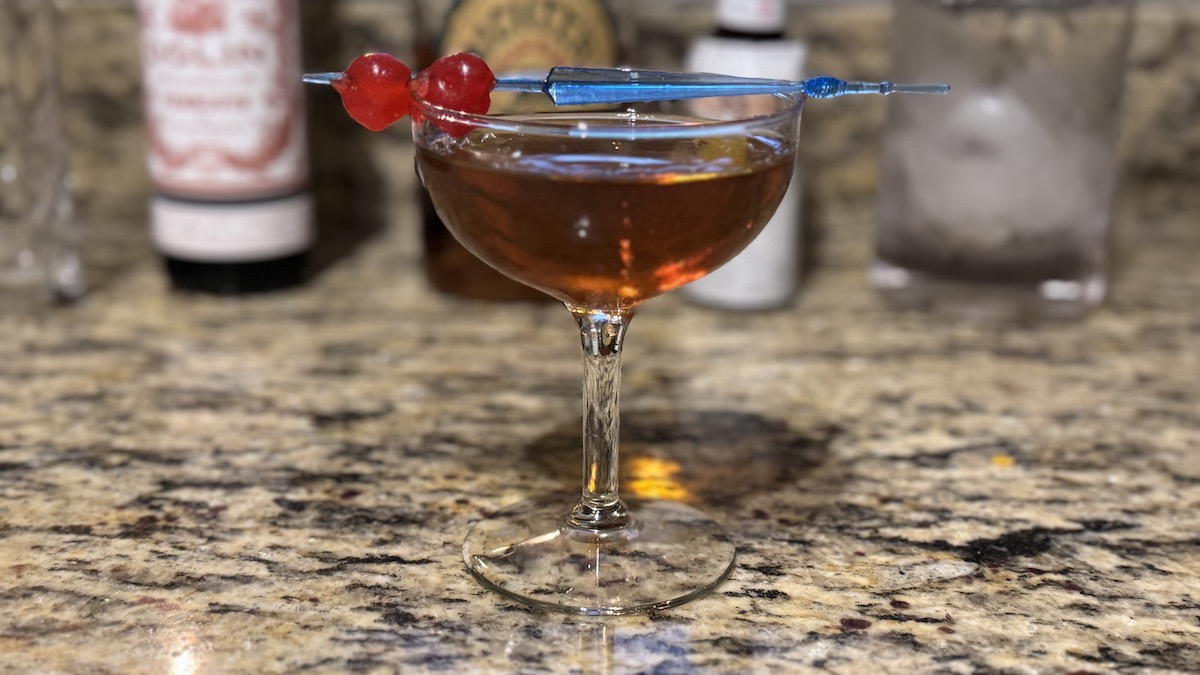 Making Classic Cocktails at Home #9: Manhattan