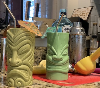Tiki drinks at home